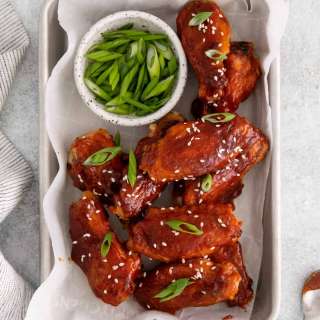 Baked Korean Chicken Wings Recipe