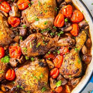Chicken Chasseur Recipe (Hunters Chicken)
