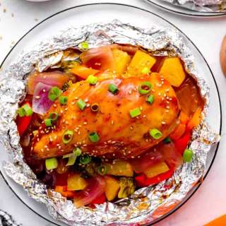 Foil Packet Chicken Teriyaki Recipe