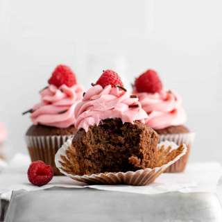 Chocolate Raspberry Cupcakes Recipe