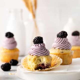 Blackberry Cupcakes Recipe