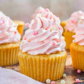 Pink Champagne Cupcakes Recipe