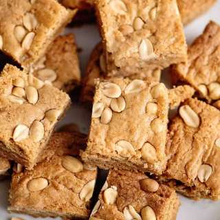 Peanut Butter Blondies Recipe