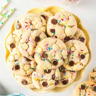 Cake Batter Cookies Recipe
