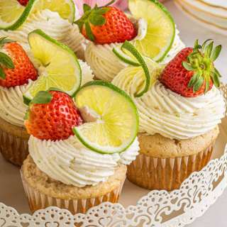Strawberry Margarita Cupcakes Recipe