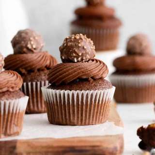Ferrero Rocher Cupcakes Recipe