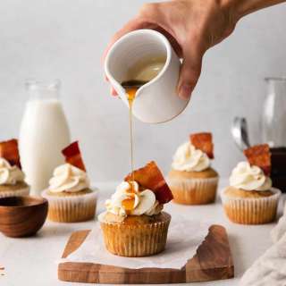 Maple Bacon Cupcakes Recipe