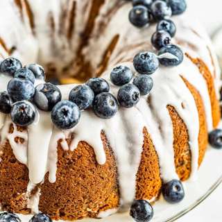 Blueberry Sour Cream Bundt Cake Recipe