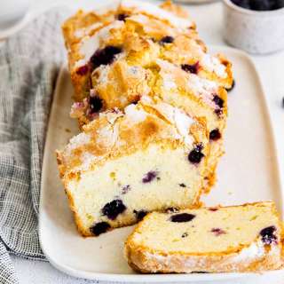 Blueberry Lemon Pound Cake Recipe