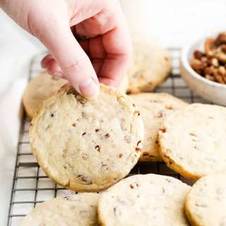 Pecan Shortbread Cookies Recipe