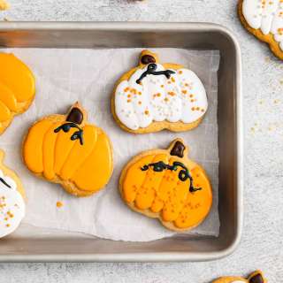 Pumpkin Sugar Cookies Recipe