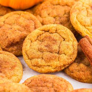 Pumpkin Snickerdoodle Cookies Recipe