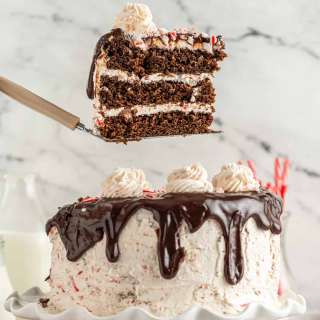 Peppermint Bark Cake Recipe