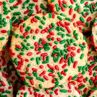 Christmas Sprinkle Cookies Recipe