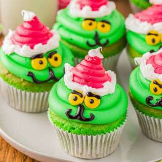 Grinch Cupcakes Recipe