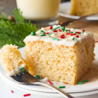Eggnog Sheet Cake Recipe