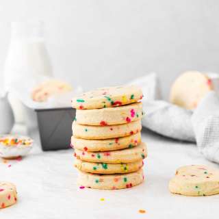 Funfetti Shortbread Cookies Recipe