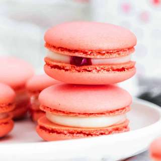 Valentine's Day Pink Strawberry Macarons Recipe