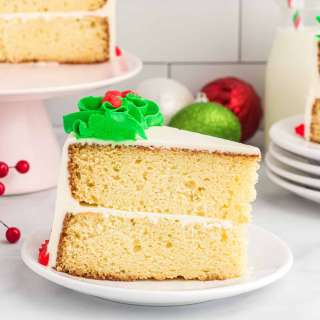 Christmas Wreath Cake Recipe