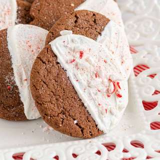 Chocolate Peppermint Sugar Cookies Recipe