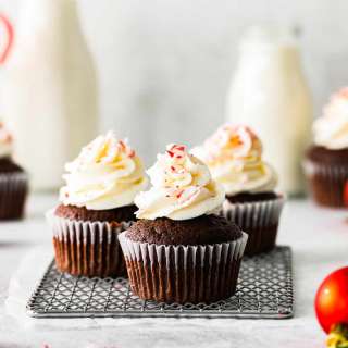 Peppermint Bark Cupcakes Recipe