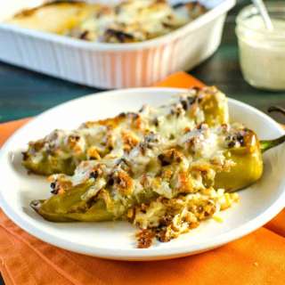 Spiced Pork Stuffed Hatch Chile