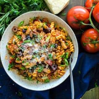 Spicy Tuscan Sausage Pasta