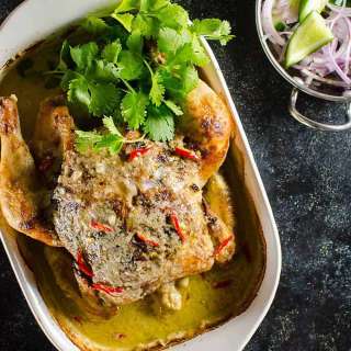 Thai Green Curry Roast Chicken