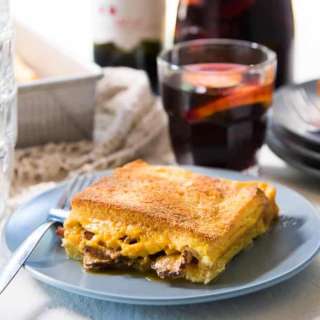Bacon Grilled Cheese Casserole