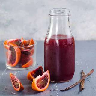 Vanilla Blood Orange Syrup