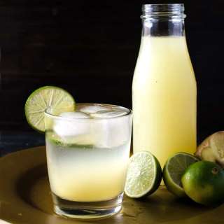 Homemade Ginger Limeade