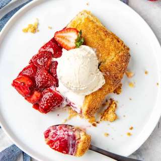 The Best Strawberry Galette