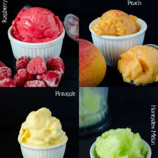 No churn Easy Fruit Sorbet (four flavours plus make your own!)