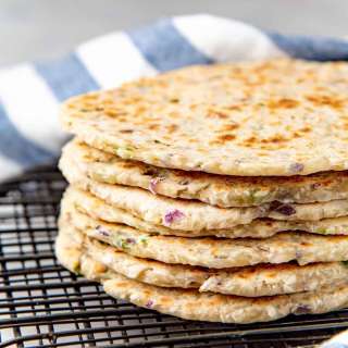Sri Lankan Pol Roti (Coconut Roti)
