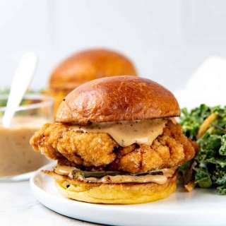Delicious Fried Chicken Sandwich