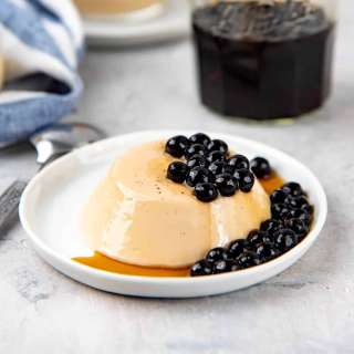 Bubble Milk Tea Panna Cotta