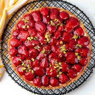Strawberry Tart with Pastry Cream