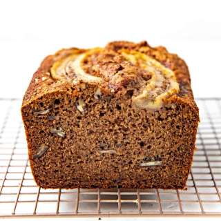 Whole wheat banana bread