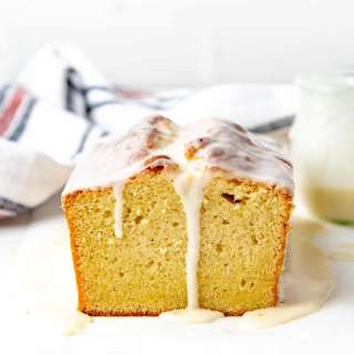 Eggnog pound cake