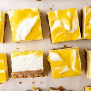 No Bake Lemon Cheesecake Bars