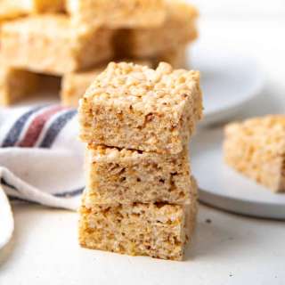 Brown Butter Rice Krispie Treats