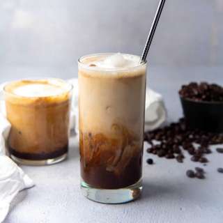 Iced Brown Sugar Oat Milk Shaken Espresso