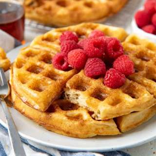 Overnight Yeasted Waffles