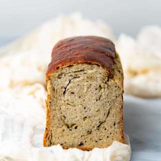 Scallion and Sesame Milk Bread (Sesame Shoku Pan)