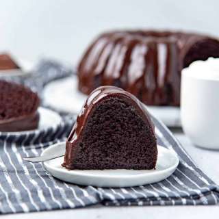 Glazed Chocolate Bundt Cake Recipe
