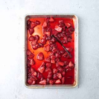 Oven Roasted Strawberries