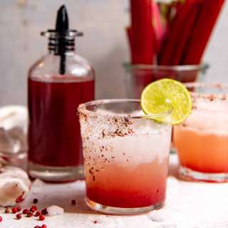 The Perfect Rhubarb Margarita