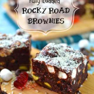 Fully Loaded Rocky Road Brownies