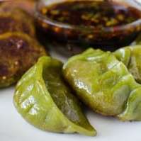 Chilli Crab Dumplings (Potstickers)