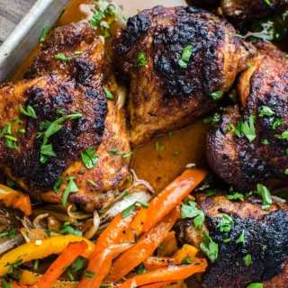 Easy Oven-Baked Chicken Fajitas